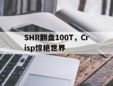 乐鱼-SHR翻盘100T，Crisp惊艳世界的简单介绍